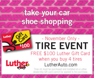 Luther Auto Tire Event banner design by thealphastate