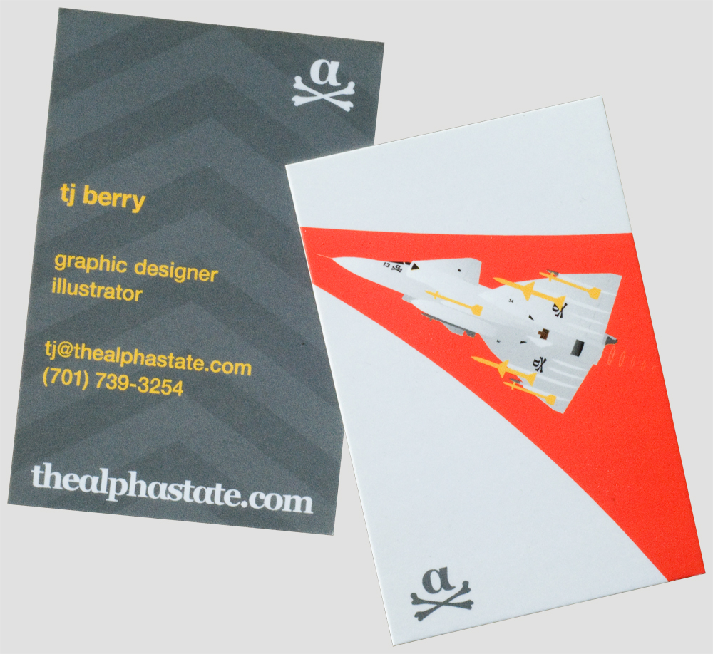 thealphastate viggen business cards